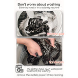 Unisex Electric Heated Vest V-Neck Jacket Waistcoat Thermal Heating Winter Warm