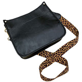 Women Leopard PU Leather Shoulder Bag Handbag Crossbody Purse Satchel Messenger