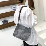 Women Leopard PU Leather Shoulder Bag Handbag Crossbody Purse Satchel Messenger