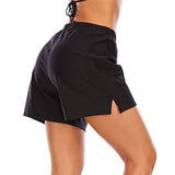 Women Boyshorts Swim Boxer Shorts Bikini Bottoms Boardshorts Swimsuit Swimwear