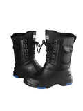 Mens Waterproof Insulated Winter Snow Boots Warm Fur Lined Hiking Boots