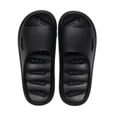 Unisex Solid Color Slippers Backless Beach Shower Backless Open Toe Casual Shoes