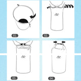 Lightweight Floating Waterproof Dry Bag 5L/10L/20L/40L, Outdoor Keeps Gear Dry Floating Storage Bags for Camping, Boating, Fishing, Surfing, Swimming, Rafting, Beach