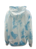 Women's Tie Dye Hoodie Long Sleeve Hooded Sport Gym Casual Loose Sweatshirt Tops