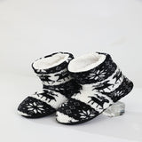 Women's Slippers Coral fleece Fur Ankle Boots Warm Indoor Home Shoes Soft Soled
