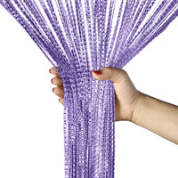 Door String Beads Divider Tassel Fringe Beaded Panel Room Crystal Curtain Window