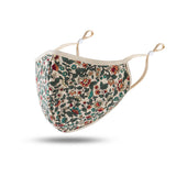 CUH Floral Frabic Face Masks,Adult Woman Man Mouth Covering,Strethable Mouth-muffle,Washable Reusable Mask