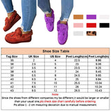 Women's Winter Bowknot Moccasin Slippers Casual Loafer Flats Platform Shoes