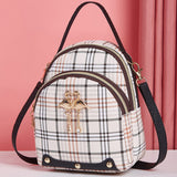 Women Mini Backpack Purse PU Leather Handbag Crossbody Bag Rucksack Shoulder Bag