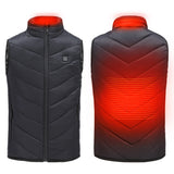Boys Girls Heated Vest Winter Warmer Electric USB Jacket Heating Coat Waistcoat