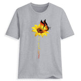 Women Sunflower Tops Ladies Casual Short Sleeve T Shirt Crew Neck Floral Print  Blouse Tee Shirt Top