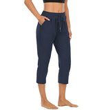 Women's Capris Pants Fitness Pant Running Jogging Trousers