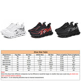 Men's Fashion Sneakers Breathable Mesh Running  Blade Non Slip Soft Sole Shoes