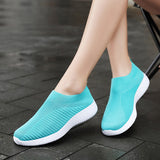 Women Elastic Sock Sneakers Trainers Outdoor Athletic Walking Sport Casual Shoes