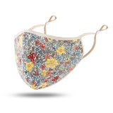 CUH Floral Frabic Face Masks,Adult Woman Man Mouth Covering,Strethable Mouth-muffle,Washable Reusable Mask