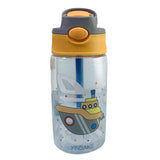 CVLIFE 16-Ounce Children Kids Boys Girls Water Bottle With Straw for School Leak-Proof