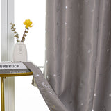 Grommet Blackout Curtain Panels Dinosaur and Stars Print Room Darkening Curtain Drapes for Girls Room Kids Bedroom