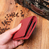 Intelligent Anti-Lost Wallet GPS Locator Purse Cowhide Leather Tracker Bluetooth