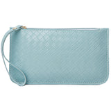 Women PU Leather Wristband Wallet Clutch Bag Phone Holder Zip Coin Purse Handbag