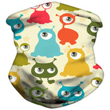 Ice Silk Kids Balaclava Tube Scarf Headband Face Mask Neck Gaiter Wrap Bandana