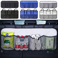 Car Seat Back Organizer Storage Bag Travel Multi Pocket Holder Sack Auto Hanger