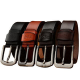 Unisex Belt Classic Stitched Microfiber Leather Dress Belts Adjustable Wristband