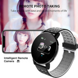 119Plus Smart Watch IP67 Waterproof Bracelet Heart Rate Monitor Fitness Tracker