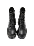 Womens Ladies Chunky Platform Shoes Retro Lace Up Combat Army Goth Punk Boots