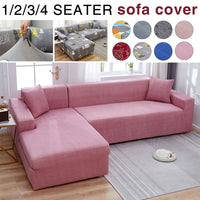 1/2/3/4 Seater Elastic Sofa Covers Slipcovers Stretch Couch Furniture Protector