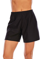 Women Boyshorts Swim Boxer Shorts Bikini Bottoms Boardshorts Swimsuit Swimwear