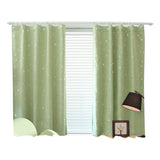 Star Blackout Window Curtains Room Thermal Insulated for Kids Boy Girls Bedroom