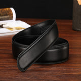 Unisex Belt Classic Stitched Microfiber Leather Dress Belts Adjustable Wristband