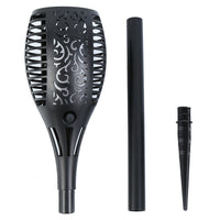 2/4/6Pcs 12LED Flame Solar Torch Light Waterproof Flickering Dancing Garden Lamp