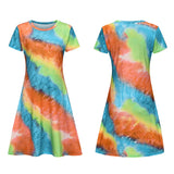 Women Short Sleeve Dress