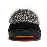 Womens Mens Memory Foam House Slippers Comfort Fleece Lined Indoor Home Shoes