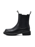 Ankle Chelsea Boots Ladies Pull on Casual Shoes Waterproof Short Rain Boots