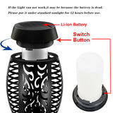 2/4/6Pcs 12LED Flame Solar Torch Light Waterproof Flickering Dancing Garden Lamp