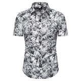 Men Hawaiian Short Sleeve Shirt Shorts Set Casual Beach Holiday Suit Loungewear