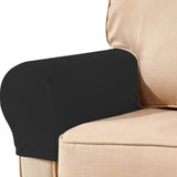 2Pcs Sofa Couch Stretch Armrest Covers Chair Furniture Arm Protectors Slipcovers