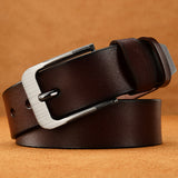 Unisex Belt Classic Stitched Microfiber Leather Dress Belts Adjustable Wristband