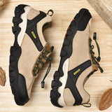 Men Casual Hiking Trainer Outdoor Trekking Sneaker Sports Non-slip Running Lace Up Shoes