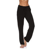 Women Loose Yoga Pants Trousers Fitness Sports Wide Leg Pants Legging Drawstring