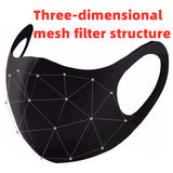 CUH Frabic Face Masks,Soild Color Mouth Covering,Strethable Mouth-muffle,Washable Reusable Mask,Adult Kids Face Cover