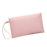 Women PU Leather Wristband Wallet Clutch Bag Phone Holder Zip Coin Purse Handbag