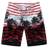 Men's Coconut Tree Boxer Shorts Trunks Underpants Casual Loose Beach Short Pants
