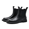 Ankle Chelsea Boots Ladies Pull on Casual Shoes Waterproof Short Rain Boots