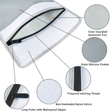 Waterproof Money Bag Fireproof Document Bag Fire Safe Cash Pouch Envelope Holder