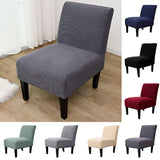 Modern Slipper Chair Slipcover Stretch Armless Chair Cover Furniture Protector