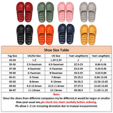 Unisex Solid Color Slippers Backless Beach Shower Backless Open Toe Casual Shoes