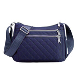 Women Crossbody Bags Waterproof Ladies Multi-Pockets Shoulder Bag Nylon Tote Bag
